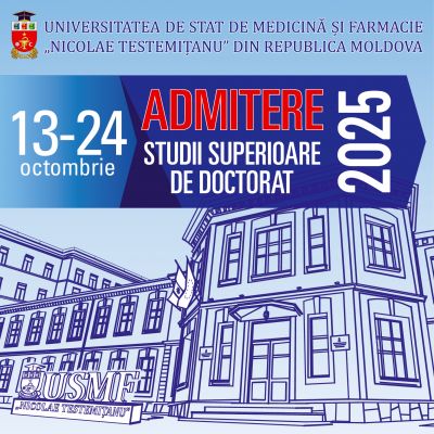 Admitere doctorat 2025-2026